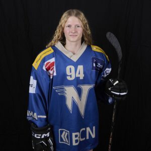 Jelena Sonderegger, attaquante de la Neuchâtel Hockey Academy (PFWL)